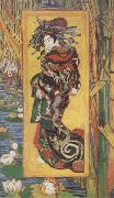 Vincent Van Gogh Japonaiserie:Oiran (nn04) china oil painting artist